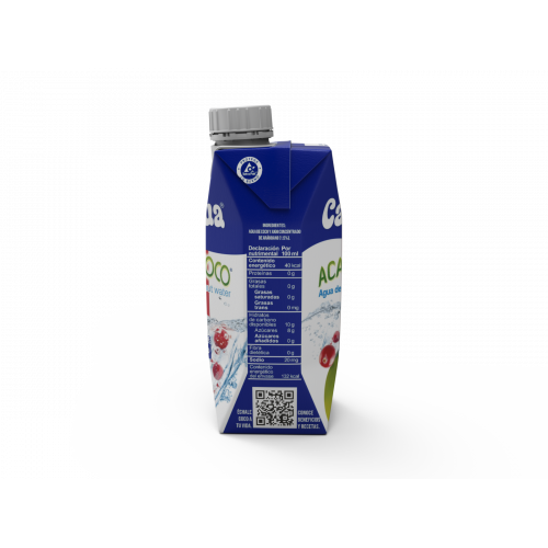 Agua de Coco Arándano Acapulcoco Calahua 330 ml