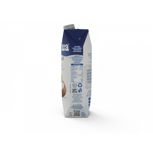 Coconut Milk Orgánica Calahua Bebida con 10% Pulpa de Coco / Caja de 6 piezas