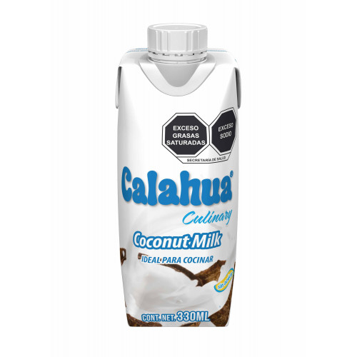 Coconut Milk Culinary Calahua 330 ml / Caja de 12 piezas