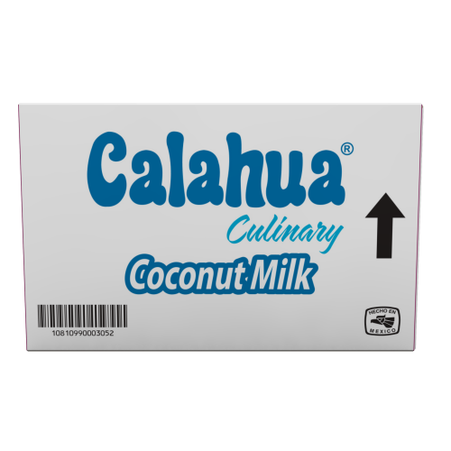 Coconut Milk Culinary Calahua Alimento Líquido Culinario sin ázucar ni lactosa 330 ml