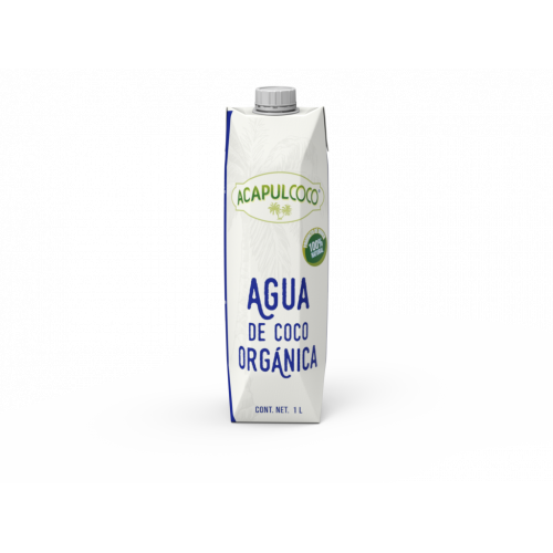 Agua de Coco Orgánica Acapulcoco Calahua 1lt