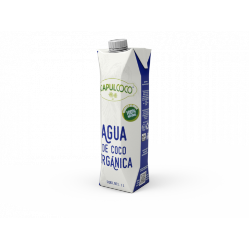 Agua de Coco Orgánica Acapulcoco Calahua 1lt