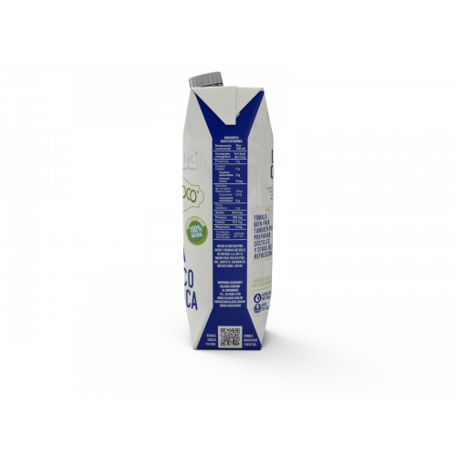 Agua de Coco Orgánica Acapulcoco Calahua 1lt