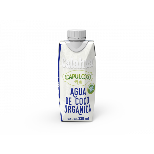 Agua de Coco Orgánica Acapulcoco Calahua 330 ml