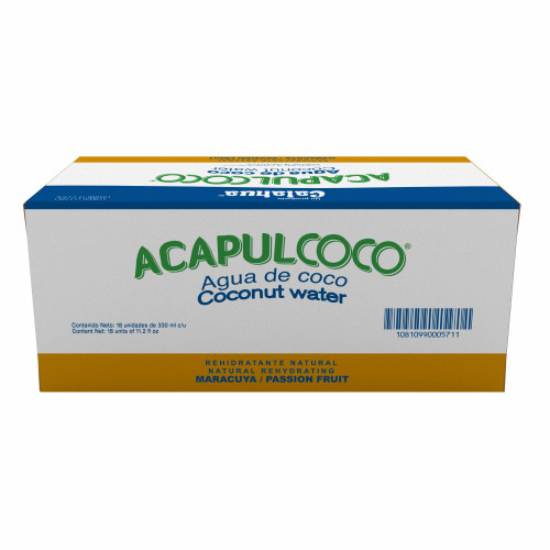 Agua de Coco Maracuya Acapulcoco Calahua 330 ml