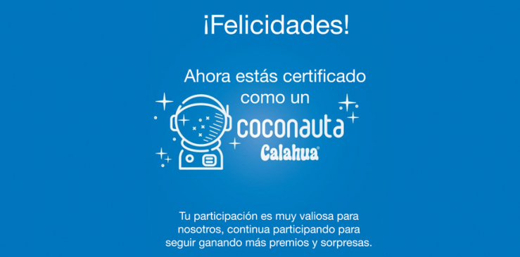 Certificado Coconauta